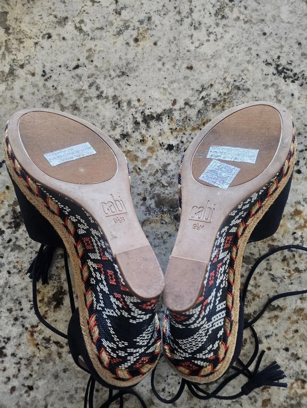 Cabi Isla Wedge Espadrille Sandals